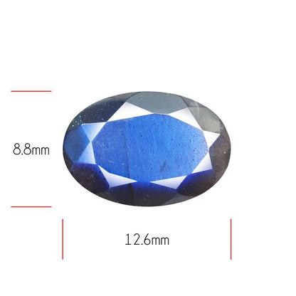Deep Blue Labradorite Faceted High Grade Fine Gemstone