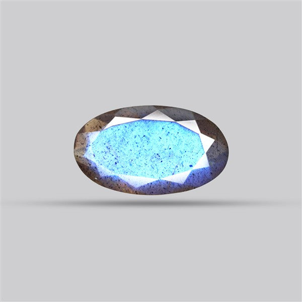 Deep Blue Labradorite Faceted High Grade Fine Gemstone