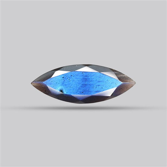 Deep Blue Labradorite Faceted High Grade Fine Gemstone
