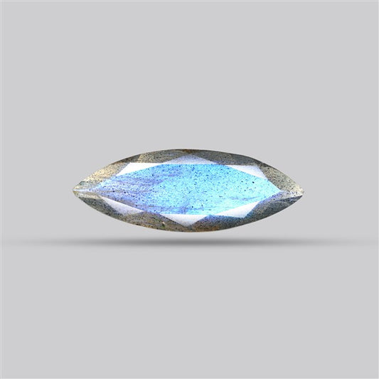 Deep Blue Labradorite Faceted High Grade Fine Gemstone