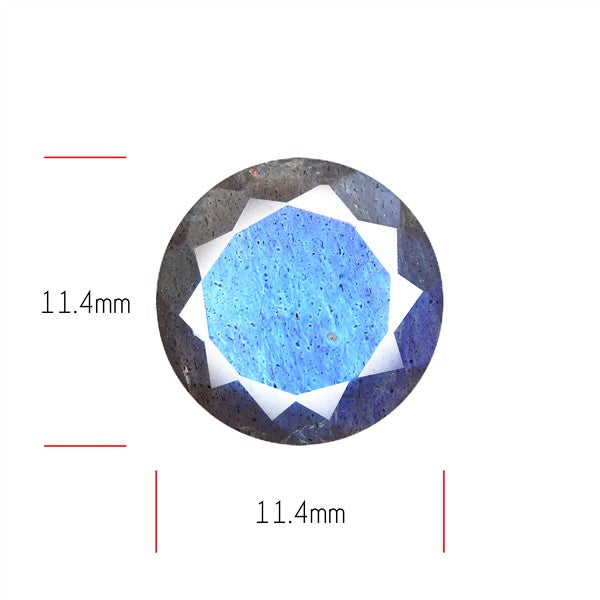 Deep Blue Labradorite Faceted High Grade Fine Gemstone