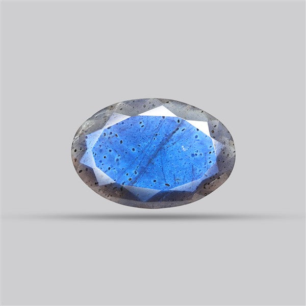 Deep Blue Labradorite Faceted High Grade Fine Gemstone