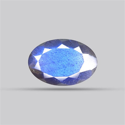 Deep Blue Labradorite Faceted High Grade Fine Gemstone