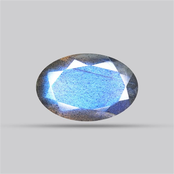 Deep Blue Labradorite Faceted High Grade Fine Gemstone