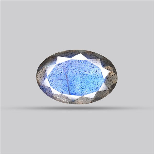 Deep Blue Labradorite Faceted High Grade Fine Gemstone