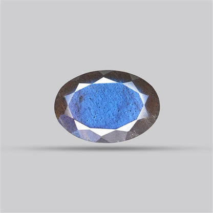 Deep Blue Labradorite Faceted High Grade Fine Gemstone
