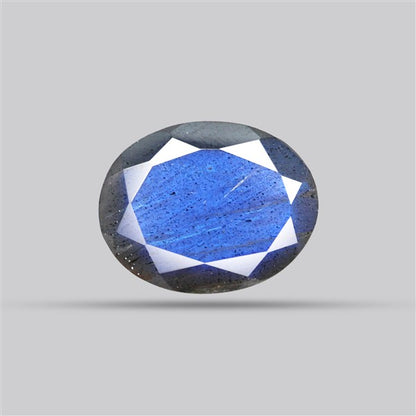 Deep Blue Labradorite Faceted High Grade Fine Gemstone
