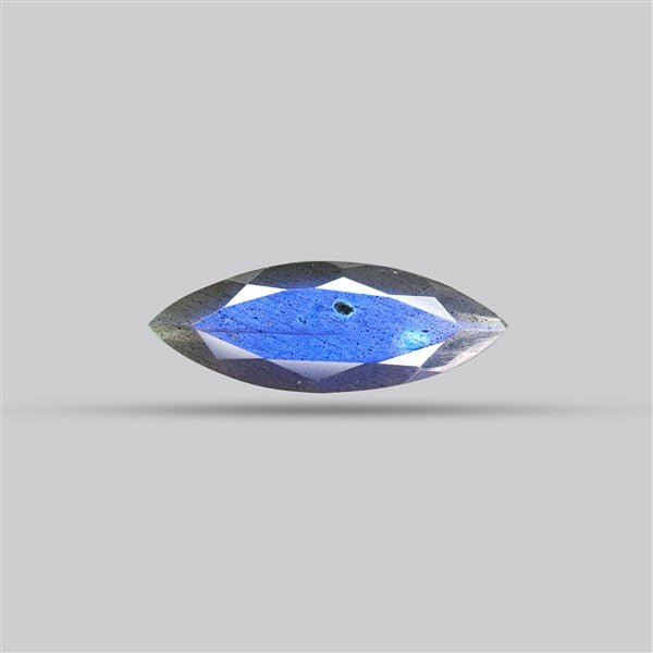 Deep Blue Labradorite Faceted High Grade Fine Gemstone