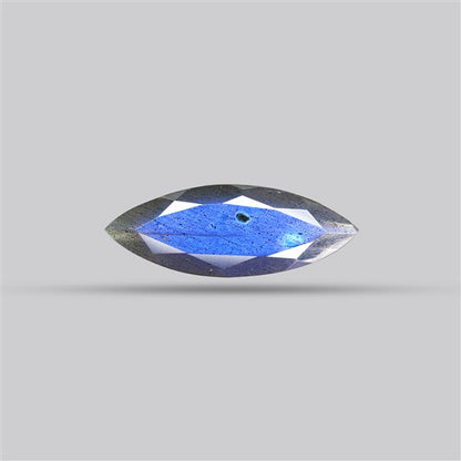 Deep Blue Labradorite Faceted High Grade Fine Gemstone