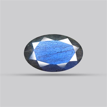 Deep Blue Labradorite Faceted High Grade Fine Gemstone