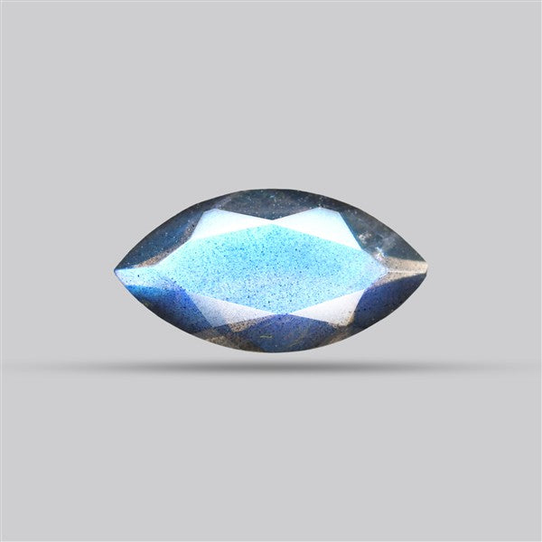 Deep Blue Labradorite Faceted High Grade Fine Gemstone