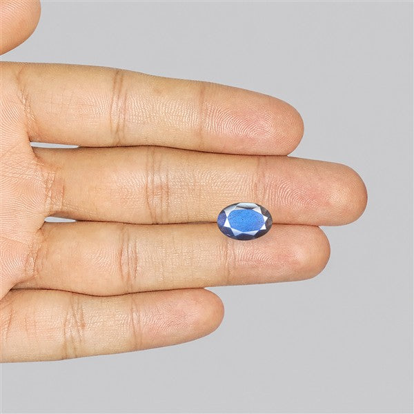 Deep Blue Labradorite Faceted High Grade Fine Gemstone