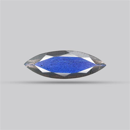 Deep Blue Labradorite Faceted High Grade Fine Gemstone