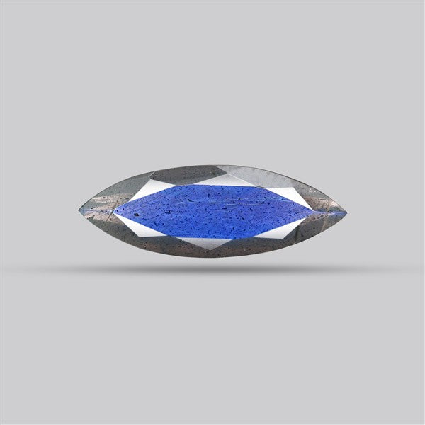 Deep Blue Labradorite Faceted High Grade Fine Gemstone