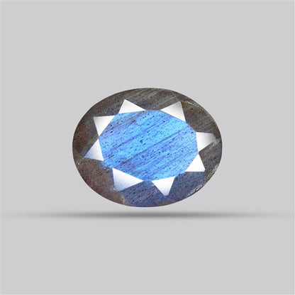 Deep Blue Labradorite Faceted High Grade Fine Gemstone