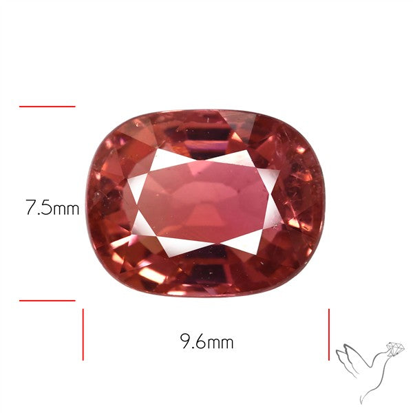Pink Tourmaline Faceted Fine Gemstone