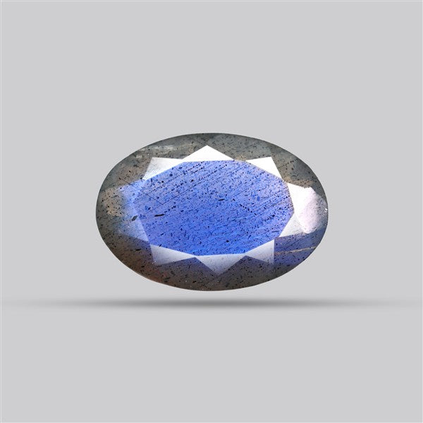 Deep Blue Labradorite Faceted High Grade Fine Gemstone