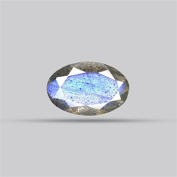 Deep Blue Labradorite Faceted High Grade Fine Gemstone