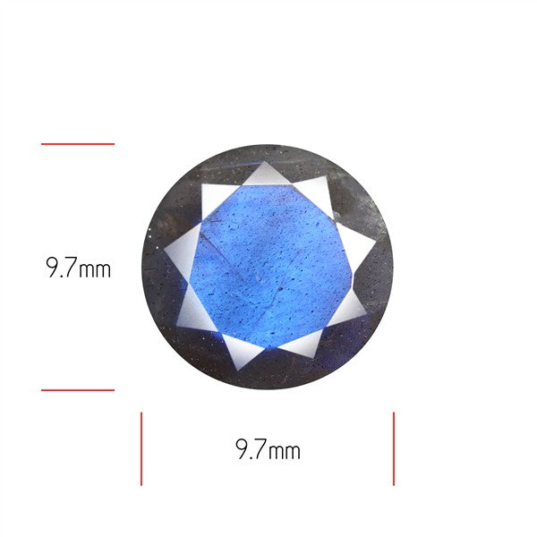 Deep Blue Labradorite Faceted High Grade Fine Gemstone