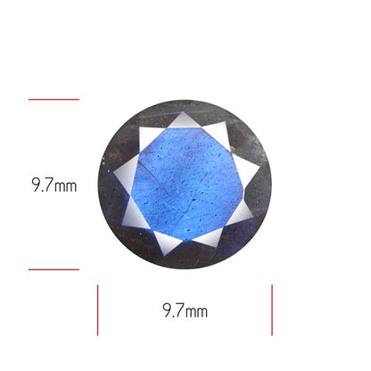 Deep Blue Labradorite Faceted High Grade Fine Gemstone
