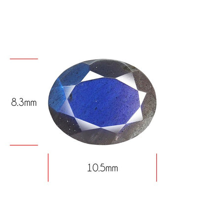 Deep Blue Labradorite Faceted High Grade Fine Gemstone