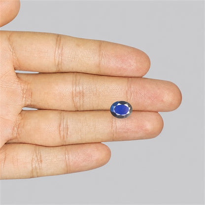 Deep Blue Labradorite Faceted High Grade Fine Gemstone