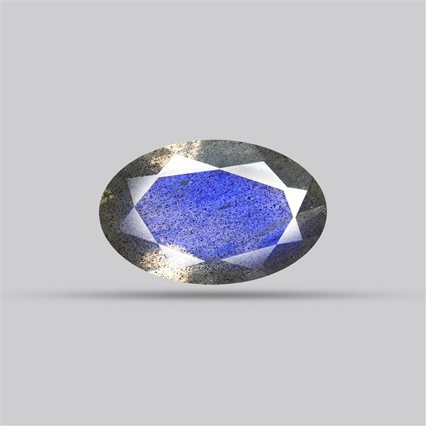 Deep Blue Labradorite Faceted High Grade Fine Gemstone