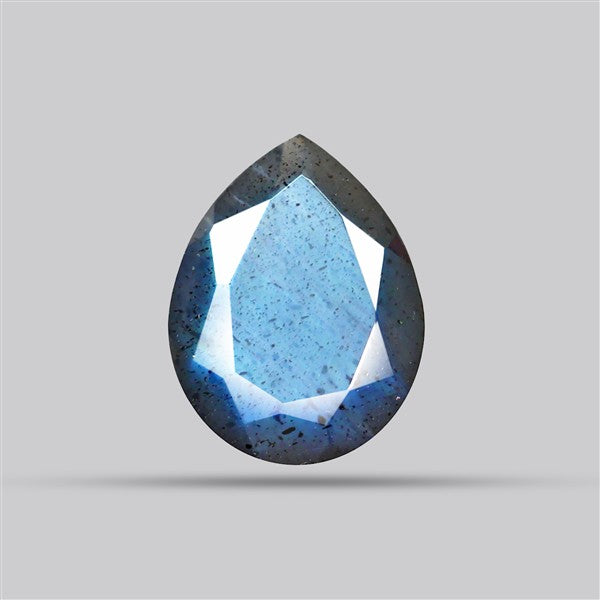 Deep Blue Labradorite Faceted High Grade Fine Gemstone