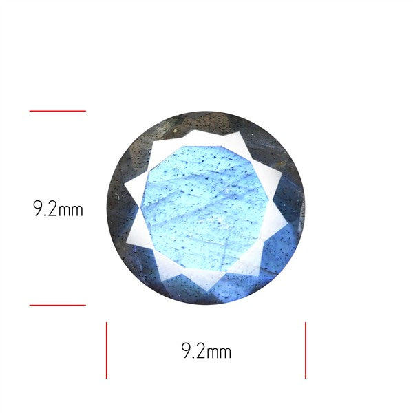 Deep Blue Labradorite Faceted High Grade Fine Gemstone