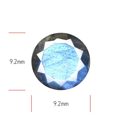 Deep Blue Labradorite Faceted High Grade Fine Gemstone