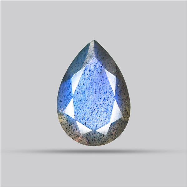Deep Blue Labradorite Faceted High Grade Fine Gemstone
