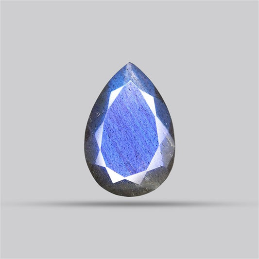 Deep Blue Labradorite Faceted High Grade Fine Gemstone