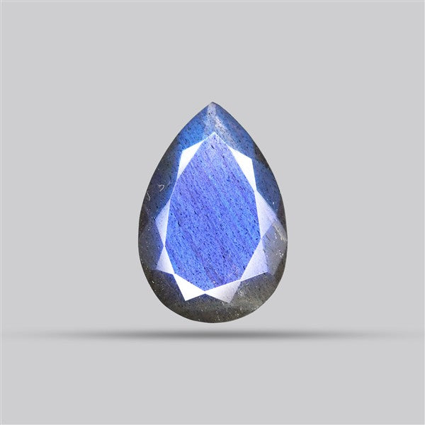 Deep Blue Labradorite Faceted High Grade Fine Gemstone
