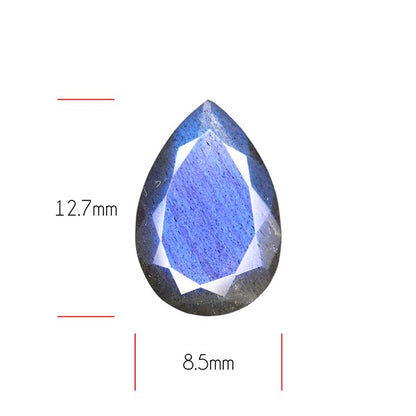 Deep Blue Labradorite Faceted High Grade Fine Gemstone