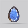 Deep Blue Labradorite Faceted High Grade Fine Gemstone