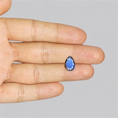 Deep Blue Labradorite Faceted High Grade Fine Gemstone