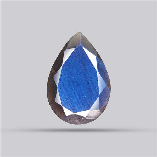 Deep Blue Labradorite Faceted High Grade Fine Gemstone