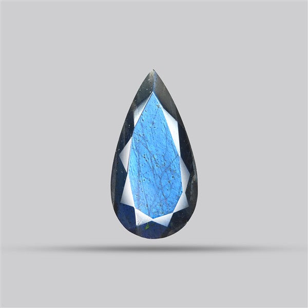 Deep Blue Labradorite Faceted High Grade Fine Gemstone