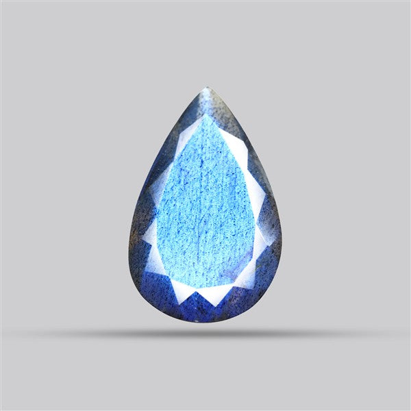 Deep Blue Labradorite Faceted High Grade Fine Gemstone