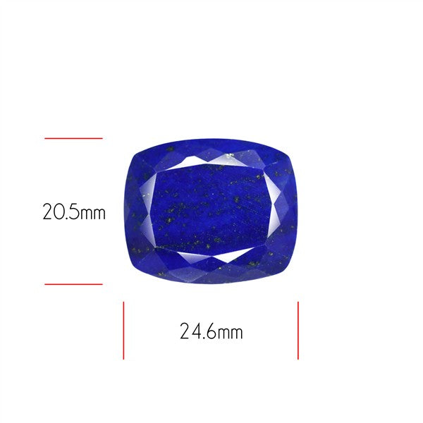 Madan Char Lapis Lazuli Faceted Fine Gemstone