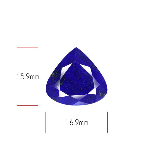 Madan Char Lapis Lazuli Faceted Fine Gemstone