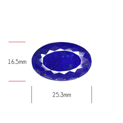 Madan Char Lapis Lazuli Faceted Fine Gemstone