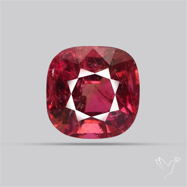 Rubellite Tourmaline Faceted Fine Gemstone