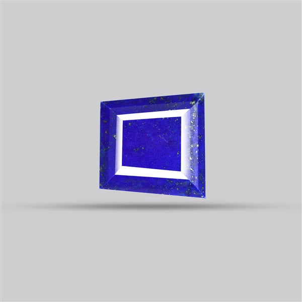 Madan Char Lapis Lazuli Faceted Fine Gemstone