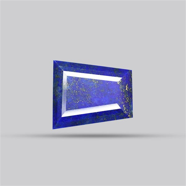 Madan Char Lapis Lazuli Faceted Fine Gemstone