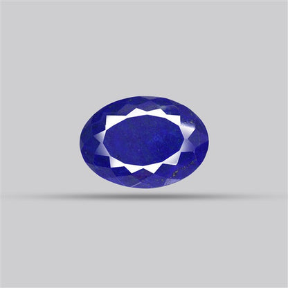 Madan Char Lapis Lazuli Faceted Fine Gemstone