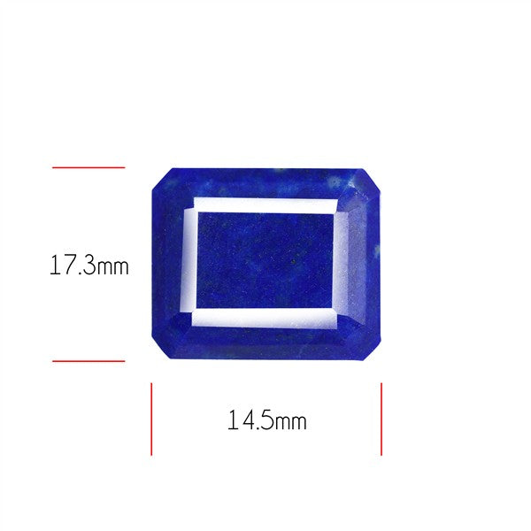 Madan Char Lapis Lazuli Faceted Fine Gemstone