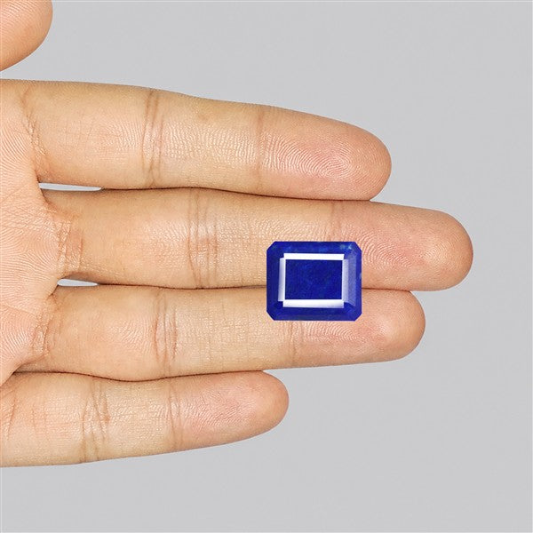Madan Char Lapis Lazuli Faceted Fine Gemstone