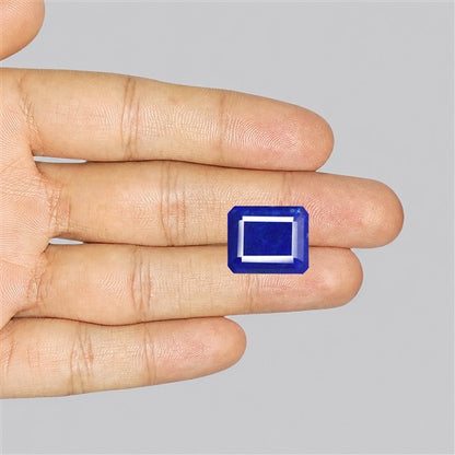 Madan Char Lapis Lazuli Faceted Fine Gemstone