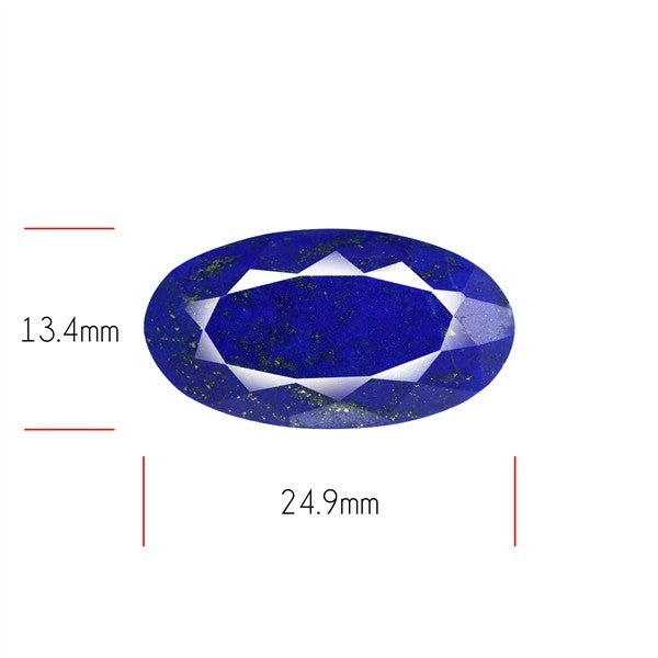Madan Char Lapis Lazuli Faceted Fine Gemstone